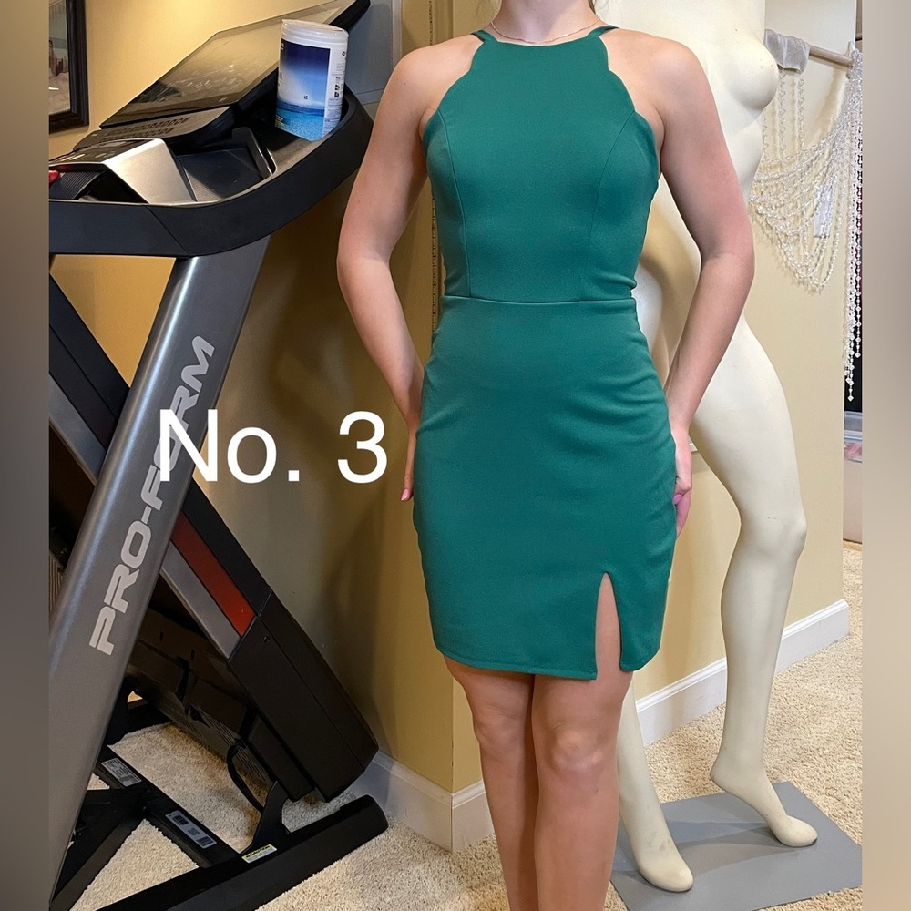 Green sun dress